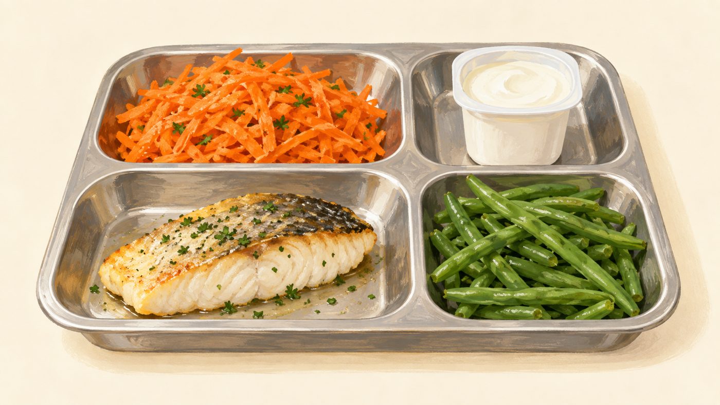 Lire le menu de la cantine sans se prendre la tête